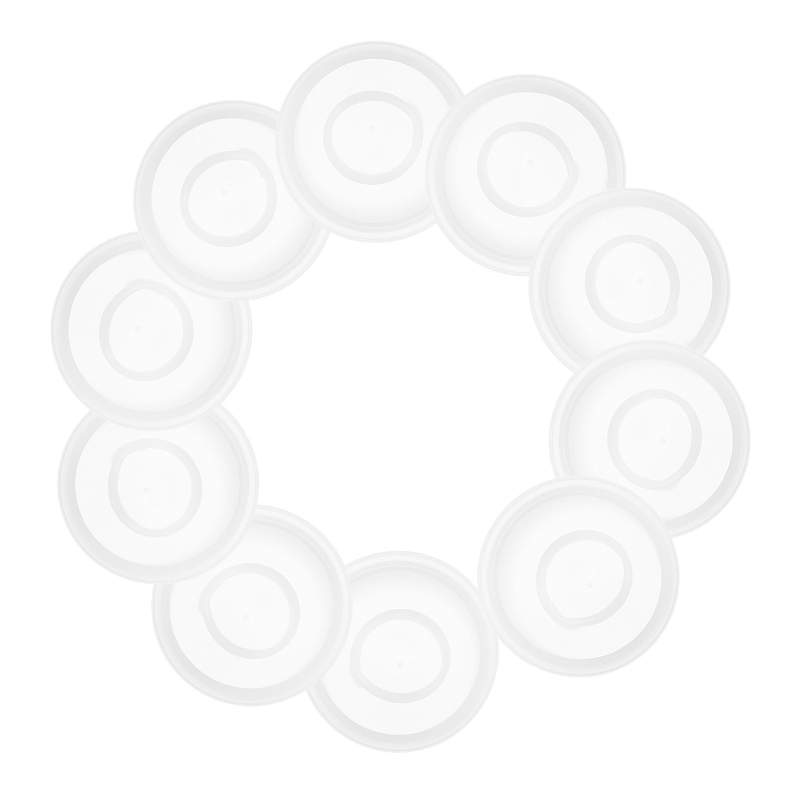 Food Storage With Lids - 10개 플라스틱 화학물질 저장 버킷 뚜껑