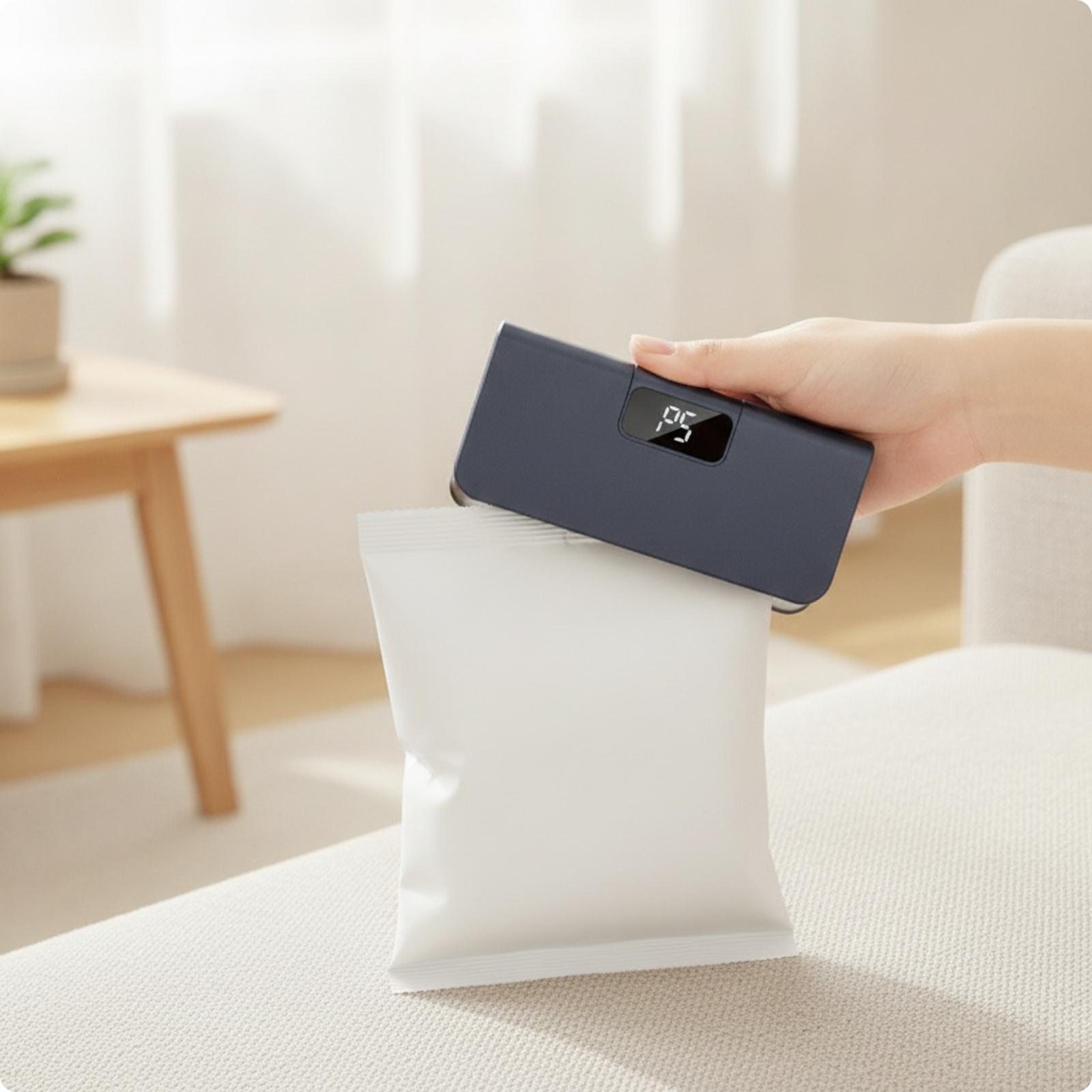 Food Storage Roll Bags - 디지털 디스플레이가 있는 백 실러 기계