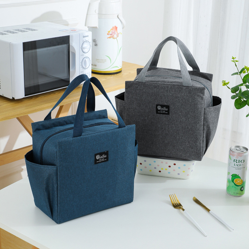 Food Storage Roll Bags - 나일론 방수 단열 도시락 가방, 대용량