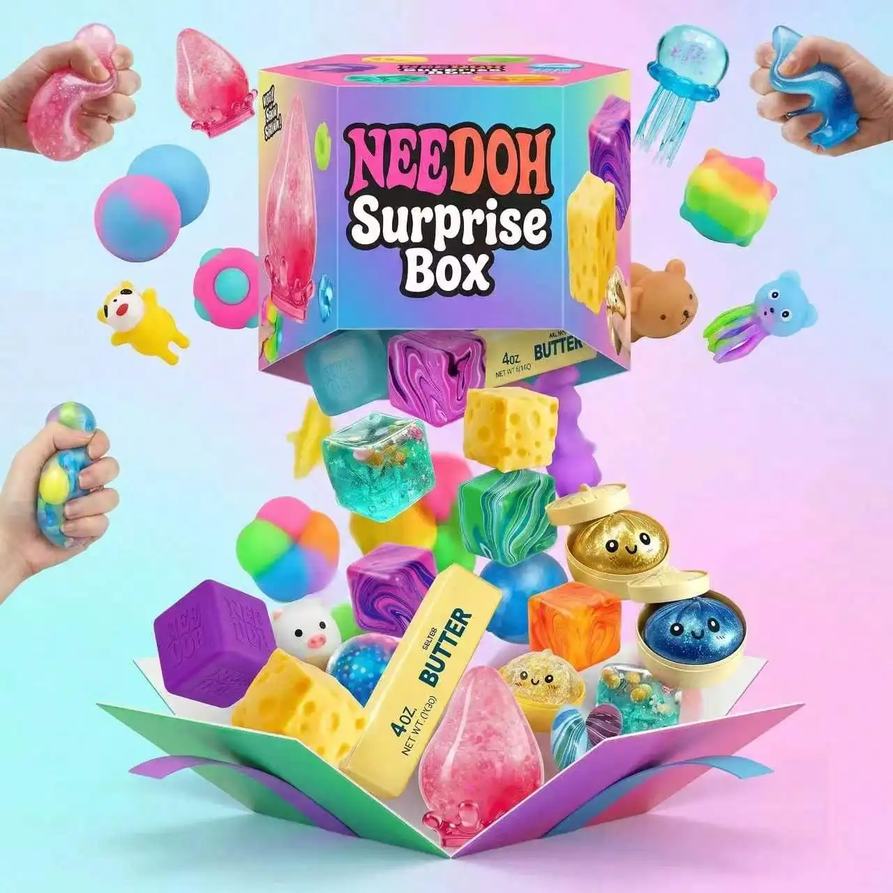 Food Storage For - 서프라이즈 박스 - 다양한 스트레스 해소용