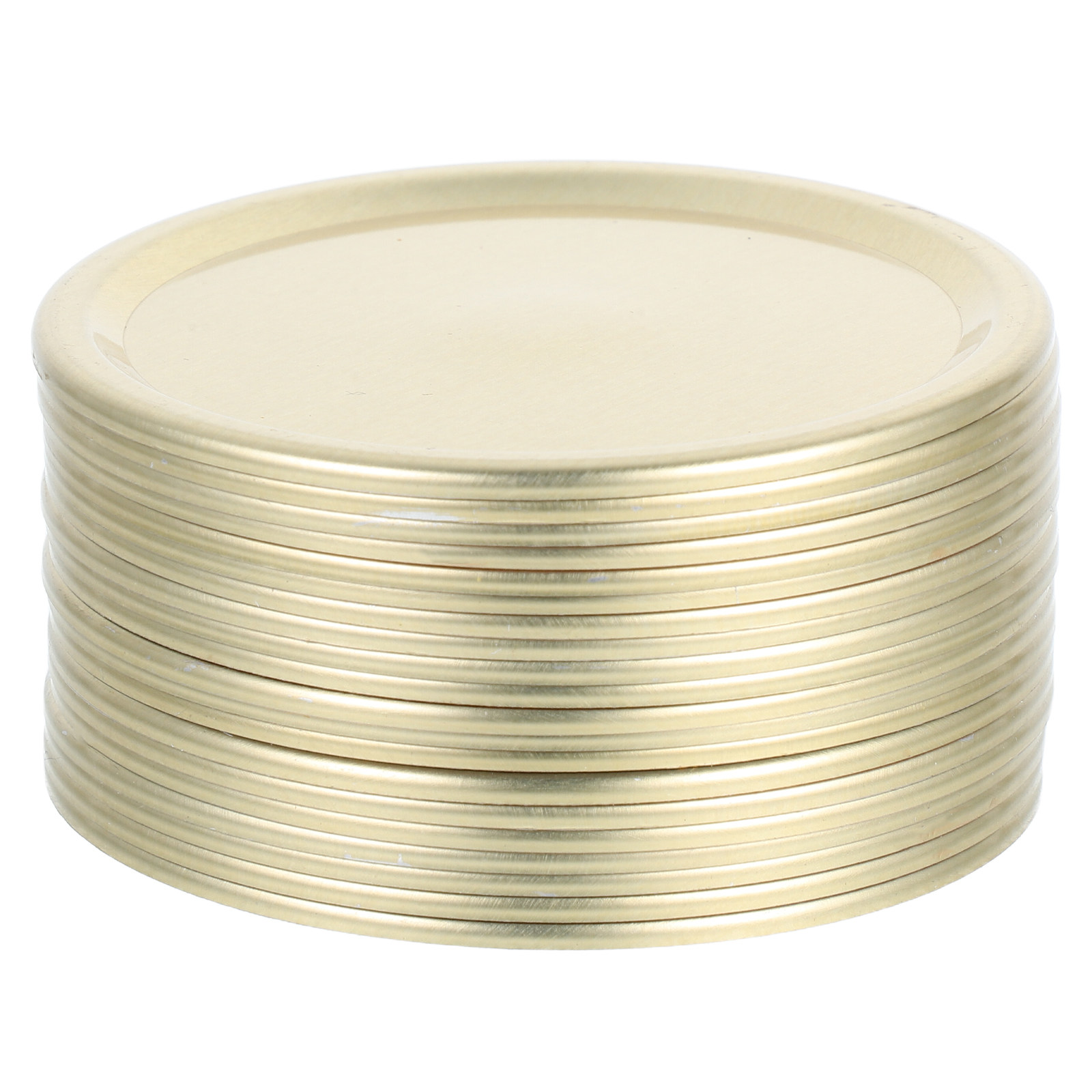 Food Storage With Lids - 20개입 메이슨 병용 교체 뚜껑, 86mm,