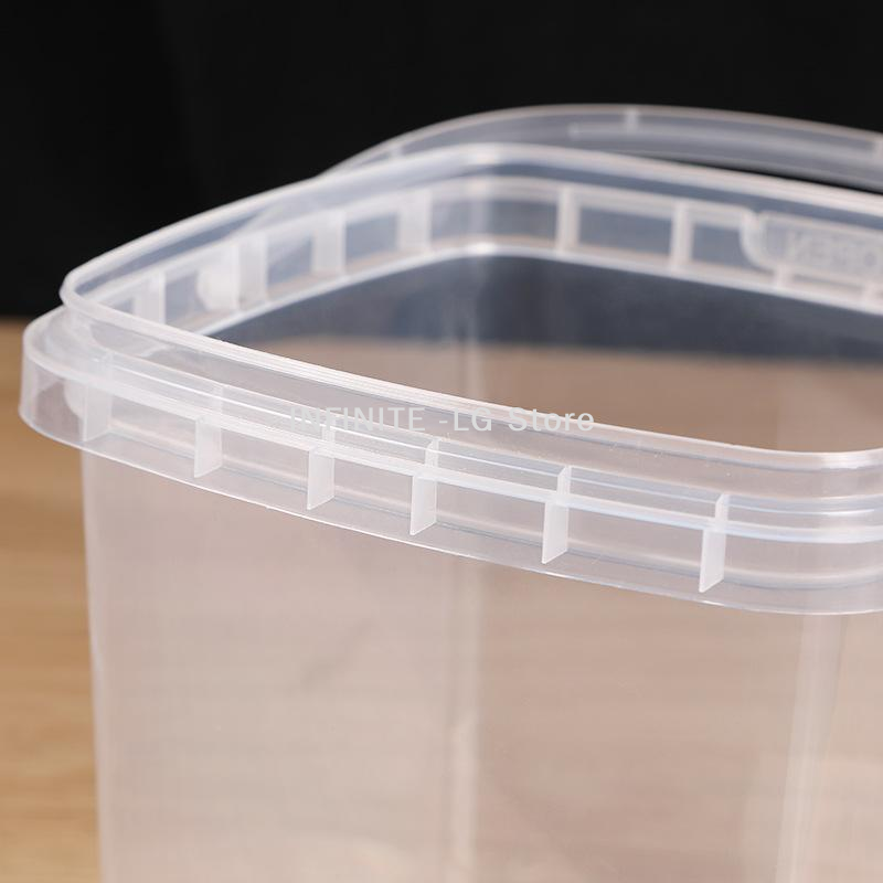 10pcs 플라스틱 500/1000 ML 식품 저장용  - Food Storage With Lids 리뷰 및 가격