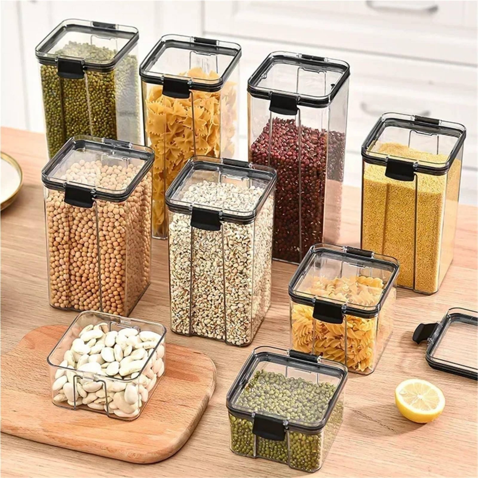밀폐 식품 보관 용기, 습기 방지 밀봉 곡물 보관함,  - Food Storage Jars Airtight 리뷰 및 가격