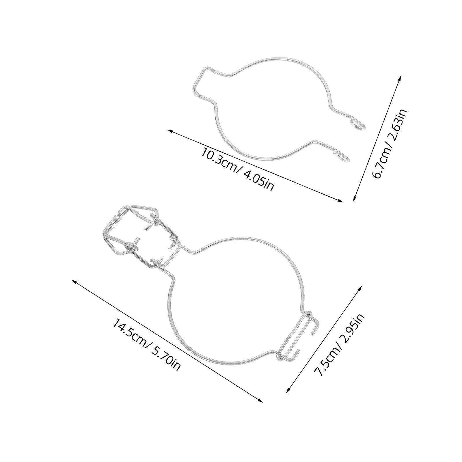 주방용 보관 용기, 스테인리스 스틸 와이어, 유리 재질 - Food Storage Glass Jar 리뷰 및 가격