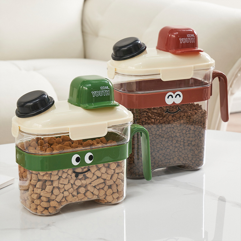 고양이와 강아지 사료를 위한 방습 식품 등급 보관 용기 - Food Storage Dog 리뷰 및 가격