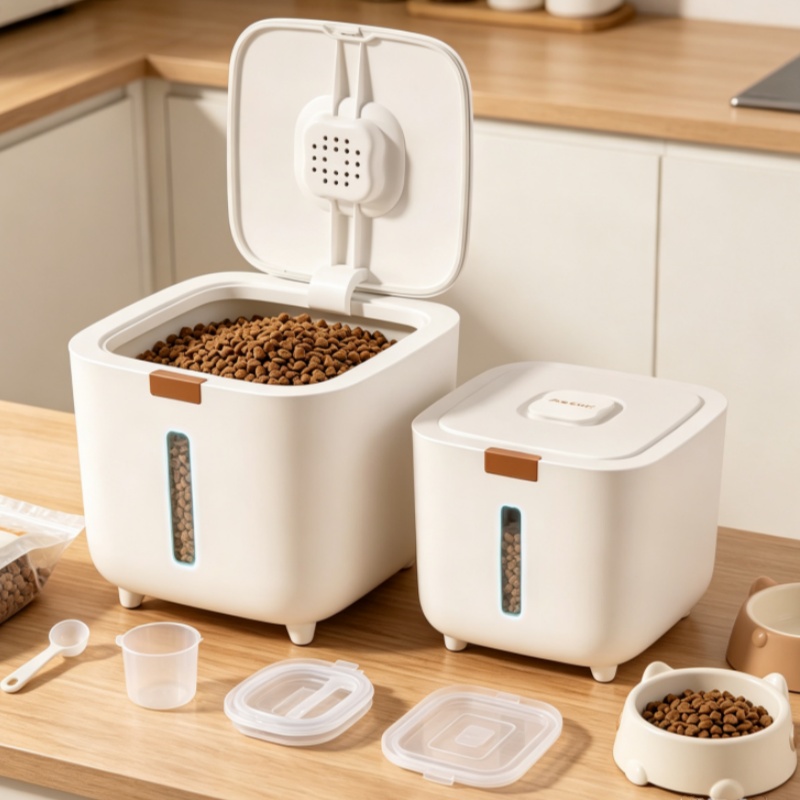 5/7KG 애완동물 사료 보관 상자, 밀봉된 애완동물  - Food Storage Dog 리뷰 및 가격