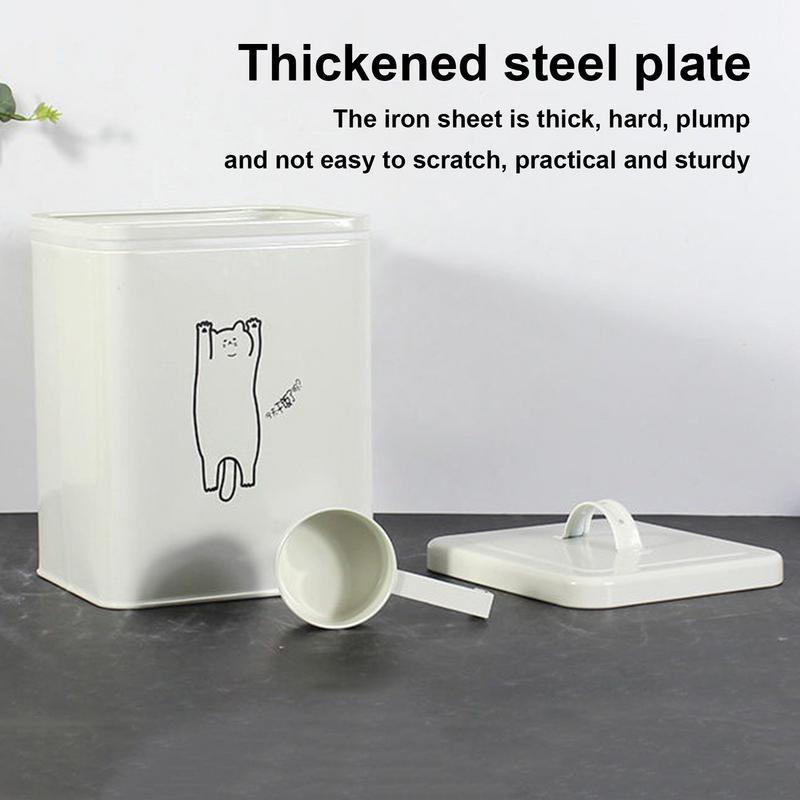 개 식품 저장 용기 뚜껑과 숟가락이있는 5L 방수 스낵 - Food Storage Dog 리뷰 및 가격