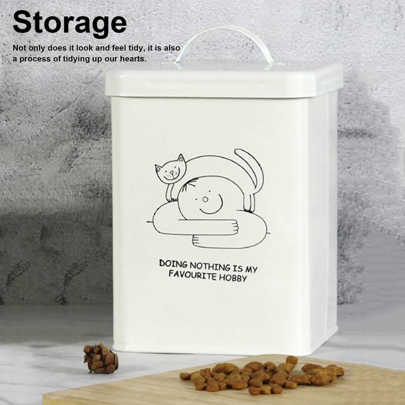 개 식품 저장 용기 뚜껑과 숟가락이있는 5L 방수 스낵 - Food Storage Dog 리뷰 및 가격