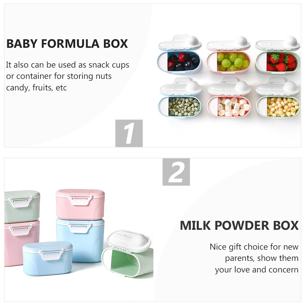 휴대용 분유 디스펜서, 누수 방지 분유 용기, 여행용  - Food Storage Baby 리뷰 및 가격
