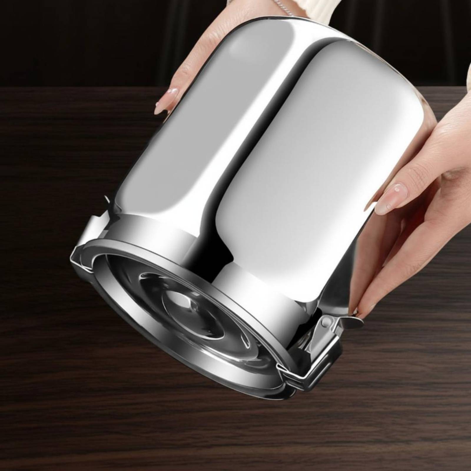 밀폐형 스테인리스 스틸 용기, 은색 스테인리스 스틸 보 - Food Storage Jars Airtight 리뷰 및 가격