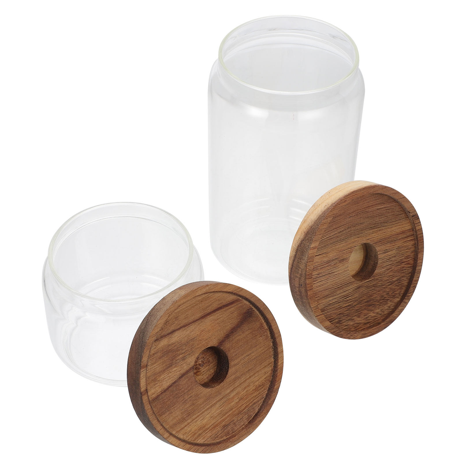 밀폐형 유리 식품 보관 용기 2개 세트, 커피 원두,  - Food Storage Glass Jar 리뷰 및 가격