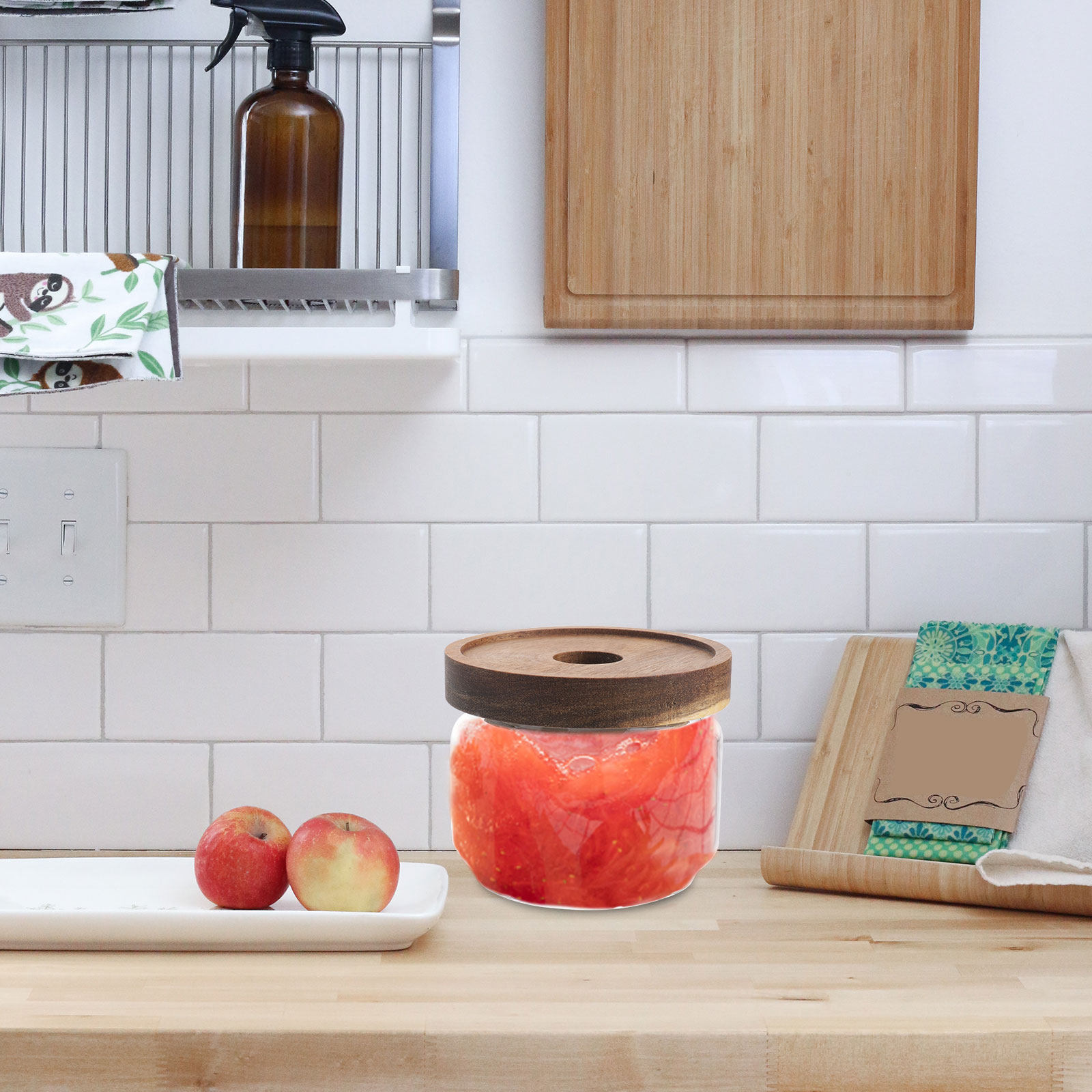밀폐형 유리 식품 보관 용기 2개 세트, 커피 원두,  - Food Storage Glass Jar 리뷰 및 가격