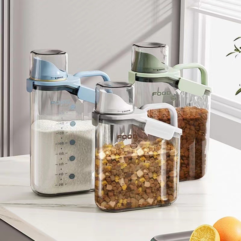 고양이 사료 보관용 통, 강아지 사료 밀폐용 통, 방습 - Food Storage Freeze Dried 리뷰 및 가격