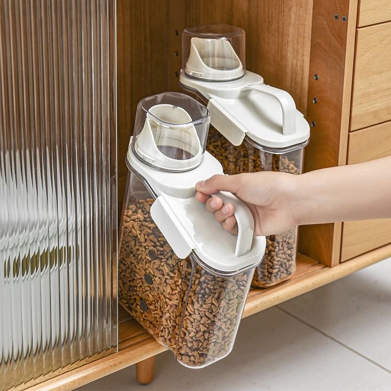 고양이 사료 보관용 통, 강아지 사료 밀폐용 통, 방습 - Food Storage Freeze Dried 리뷰 및 가격