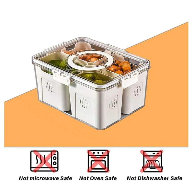 대형 피크닉 냉장고 음식 보관용 과일 트레이, 주방용  - Food Storage Box Large 리뷰 및 가격