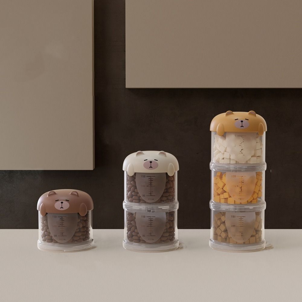 실용적인 플라스틱 다층 고양이 사료 상자 방습 귀여운  - Food Storage Dog 리뷰 및 가격