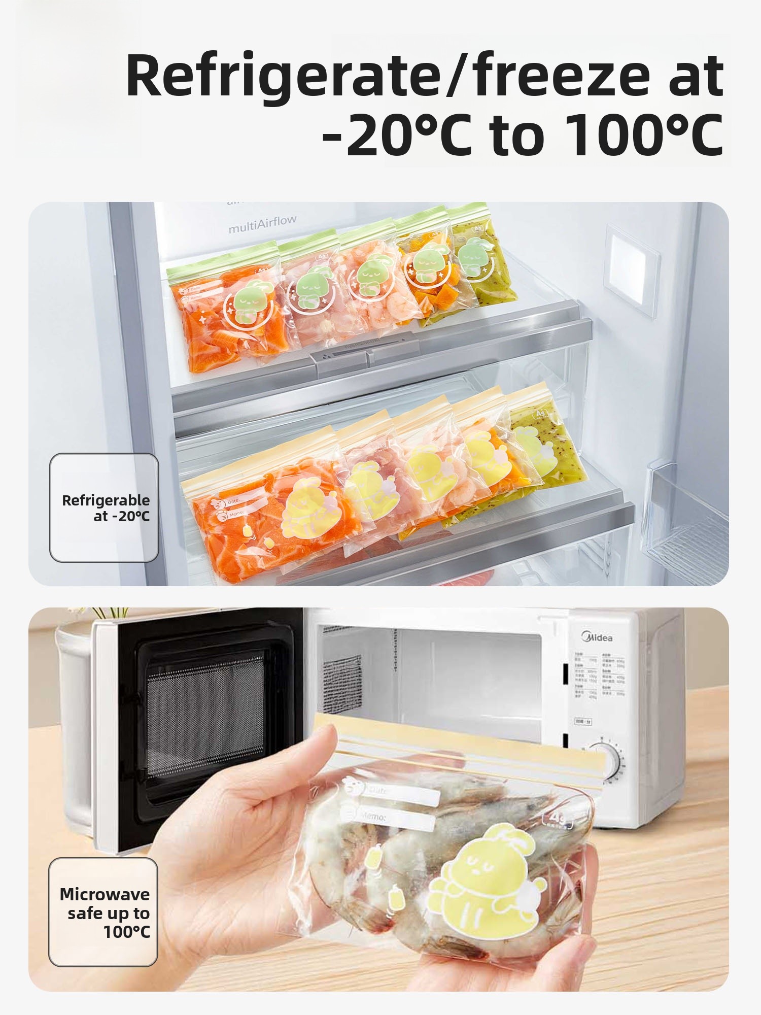아기 식품 등급 보존 밀봉백 소형 사이즈 냉장고 보관용 - Food Storage Baby 리뷰 및 가격
