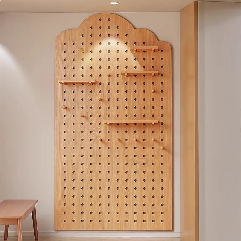 원목 페그보드 수납 선반 벽걸이 정리함 거실 현관 벽  - Food Storage For Room 리뷰 및 가격