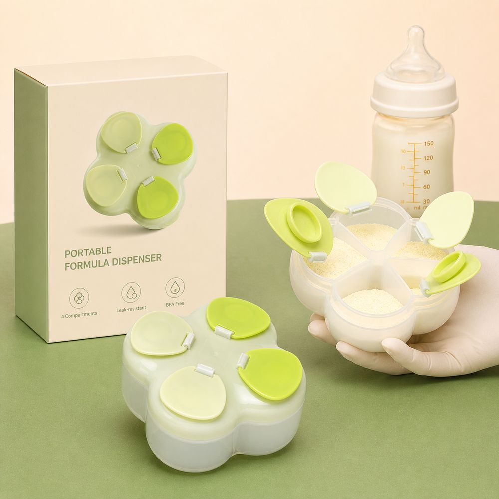분할형 분유 디스펜서 720ml 4칸 분유통 PP 와이 - Food Storage Baby 리뷰 및 가격