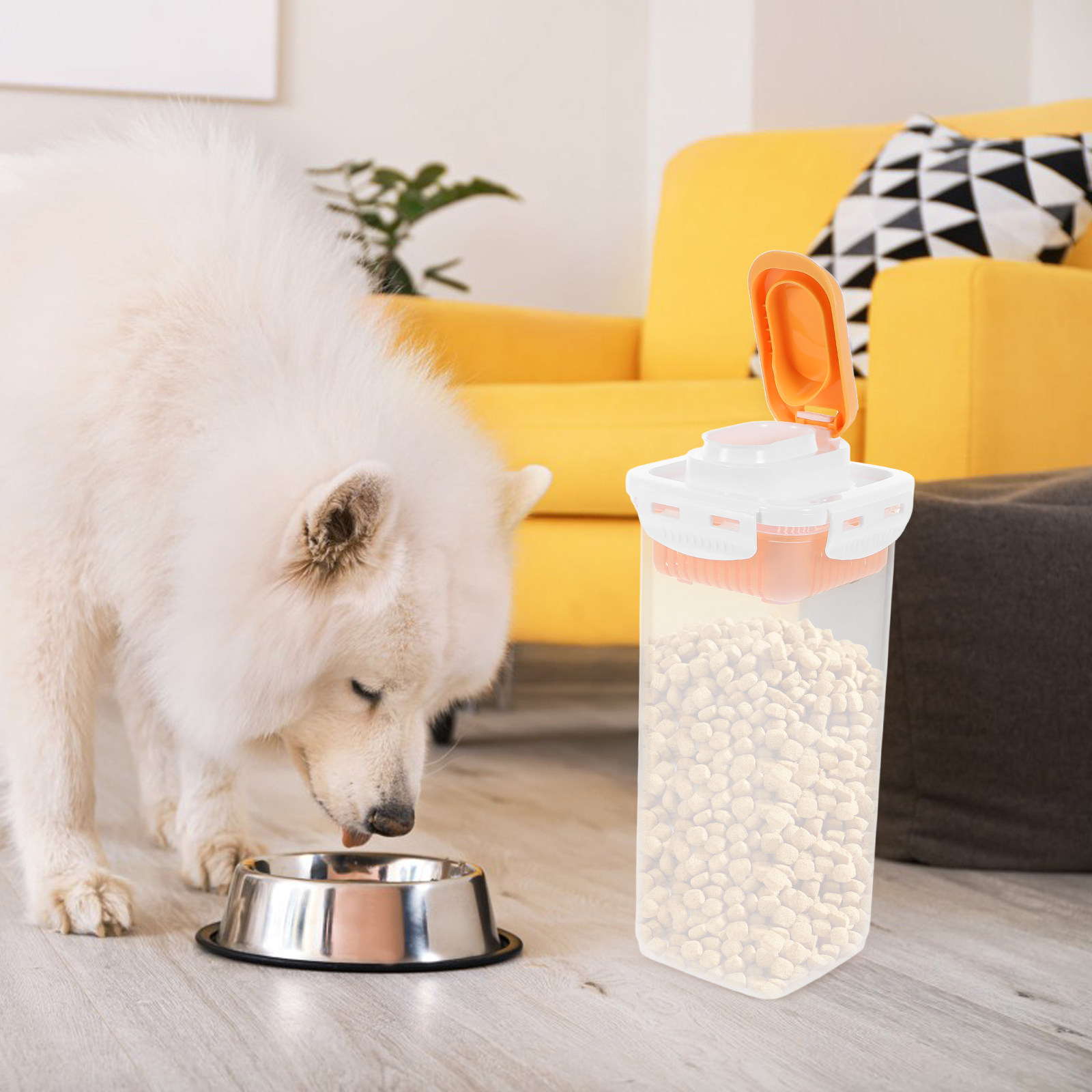 1.7L 밀폐형 반려동물 사료 보관 용기 대용량 강아지 - Food Storage Dog 리뷰 및 가격