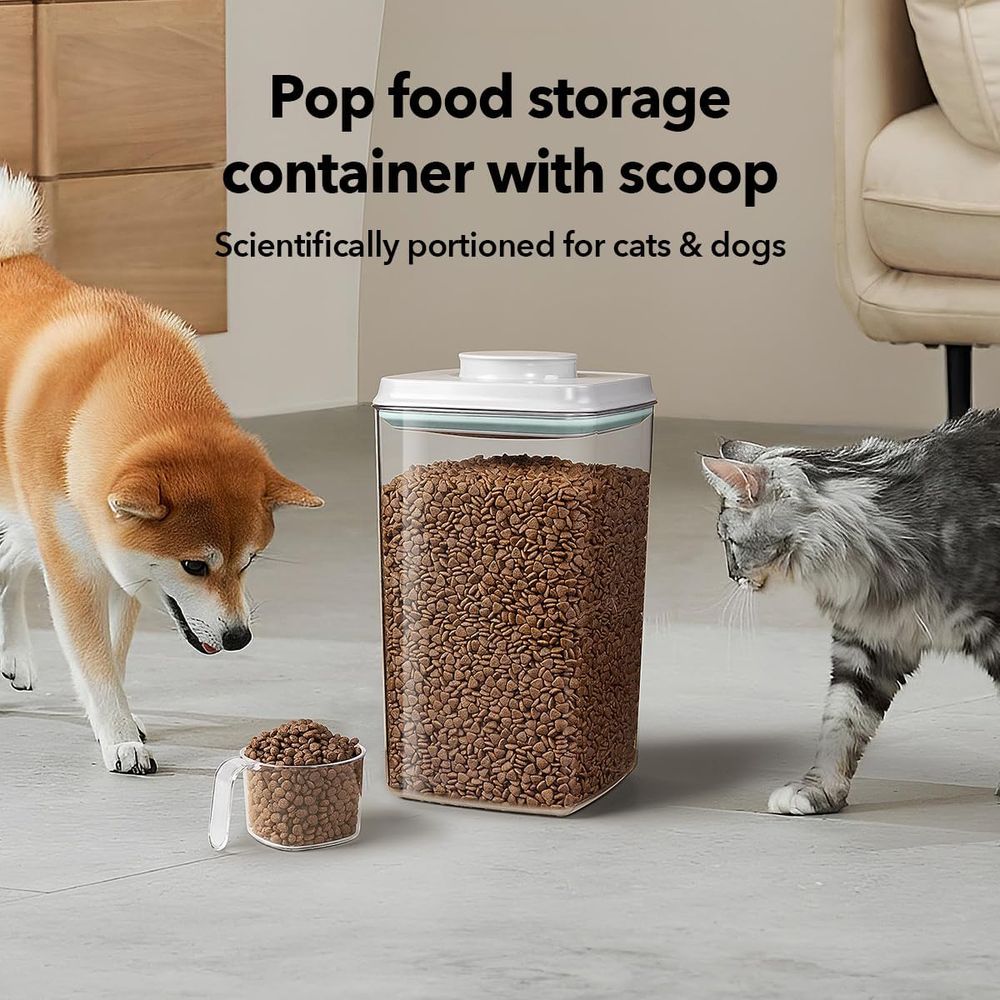 130ml 스쿱 – 4L/4.2qt 밀폐형 개 사료 용 - Food Storage Dog 리뷰 및 가격
