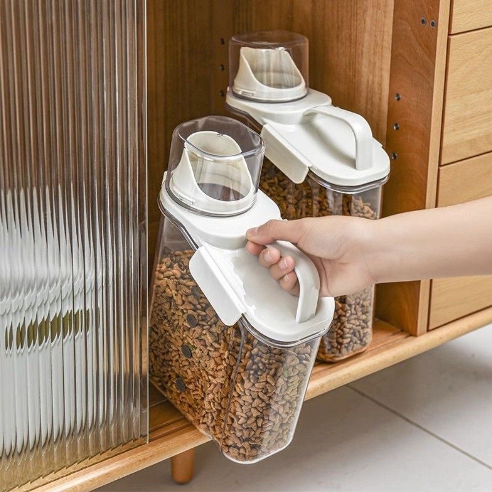 방습 애완동물 사료 보관통 밀폐형 동결건조 보관 용기  - Food Storage Freeze Dried 리뷰 및 가격