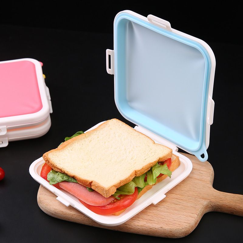 휴대용 샌드위치 보관함 1개, 실리콘 재질의 재사용 가 - Food Storage Hot 리뷰 및 가격