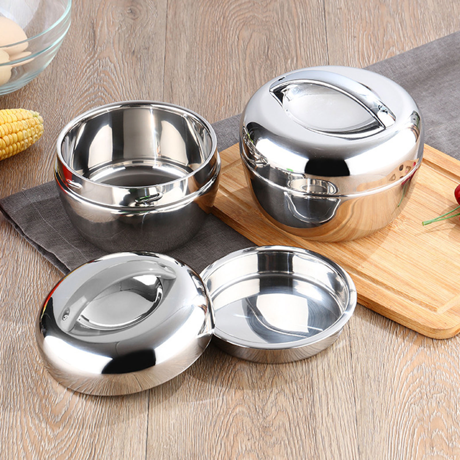 뜨거운 음식을 위한 스테인리스 단열 보온병, 둥근 도시 - Food Storage Hot 리뷰 및 가격