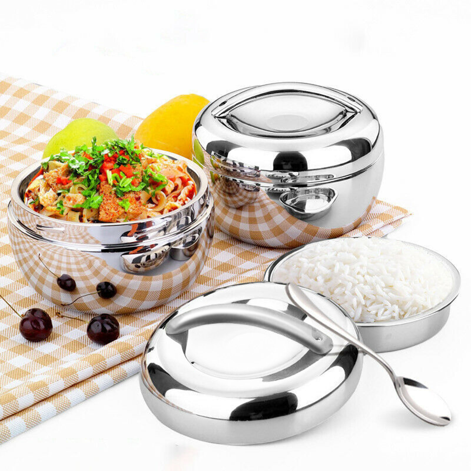 뜨거운 음식을 위한 스테인리스 단열 보온병, 둥근 도시 - Food Storage Hot 리뷰 및 가격