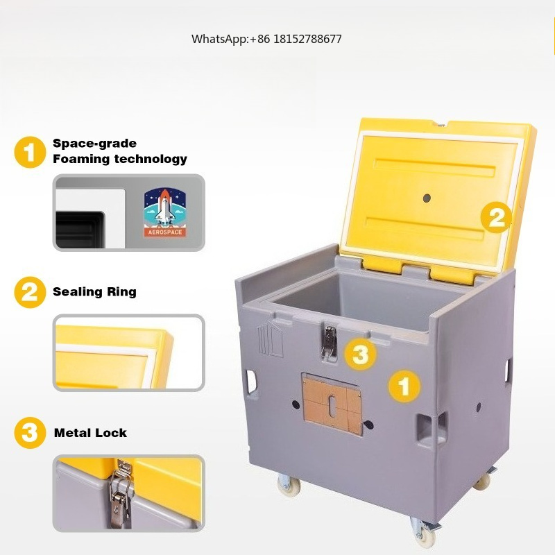 식품 등급 재질 드라이아이스 보관용 단열 컨테이너 박스 - Food Storage Box 리뷰 및 가격