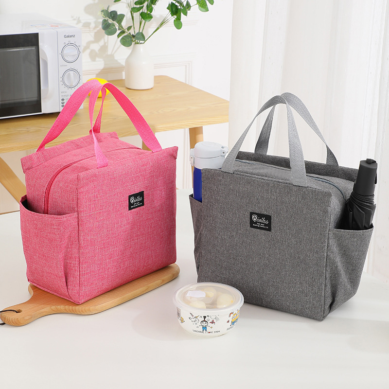나일론 방수 단열 도시락 가방, 대용량 양면 포켓, 휴 - Food Storage Roll Bags 리뷰 및 가격