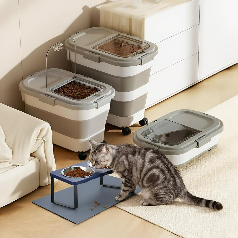 15파운드(약 6.8kg) 강아지/고양이 사료 보관 용 - Food Storage Dog 리뷰 및 가격