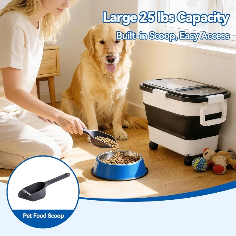 강아지 사료 보관 용기 20-25lbs, 밀폐형 애완동 - Food Storage Dog 리뷰 및 가격