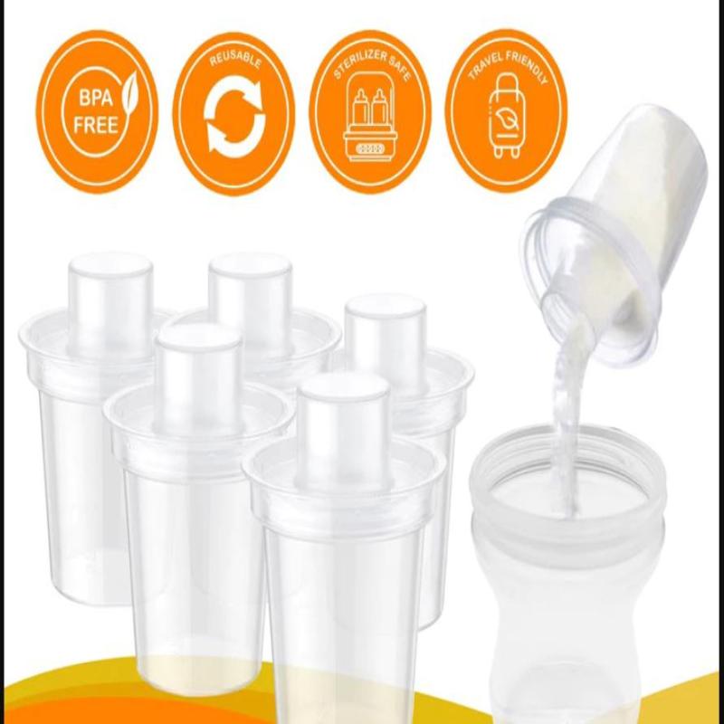 6PPC 80ML 아기 분유 디스펜서 휴대용 이유식 보 - Food Storage Baby 리뷰 및 가격