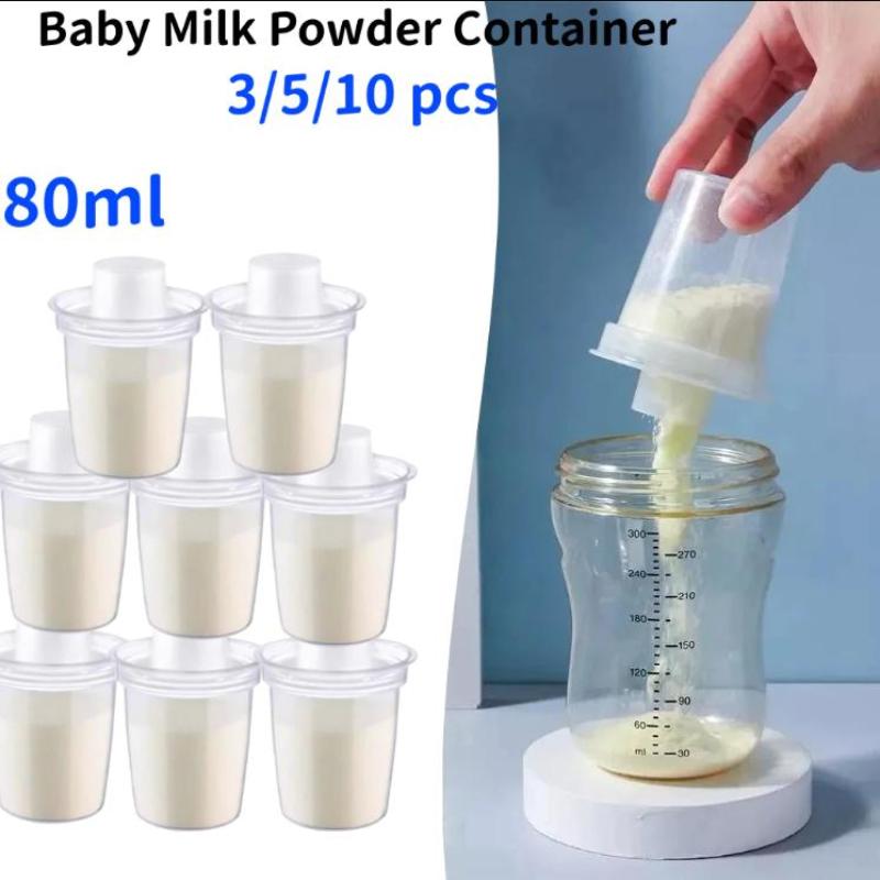 6PPC 80ML 아기 분유 디스펜서 휴대용 이유식 보 - Food Storage Baby 리뷰 및 가격