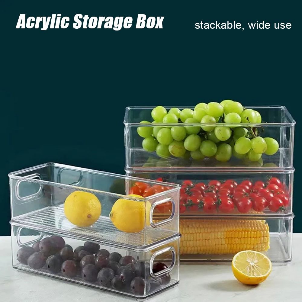 INS 스타일 아크릴 노트북 보관함, 쌓을 수 있는 냉 - Food Storage Acrylic Containers 리뷰 및 가격