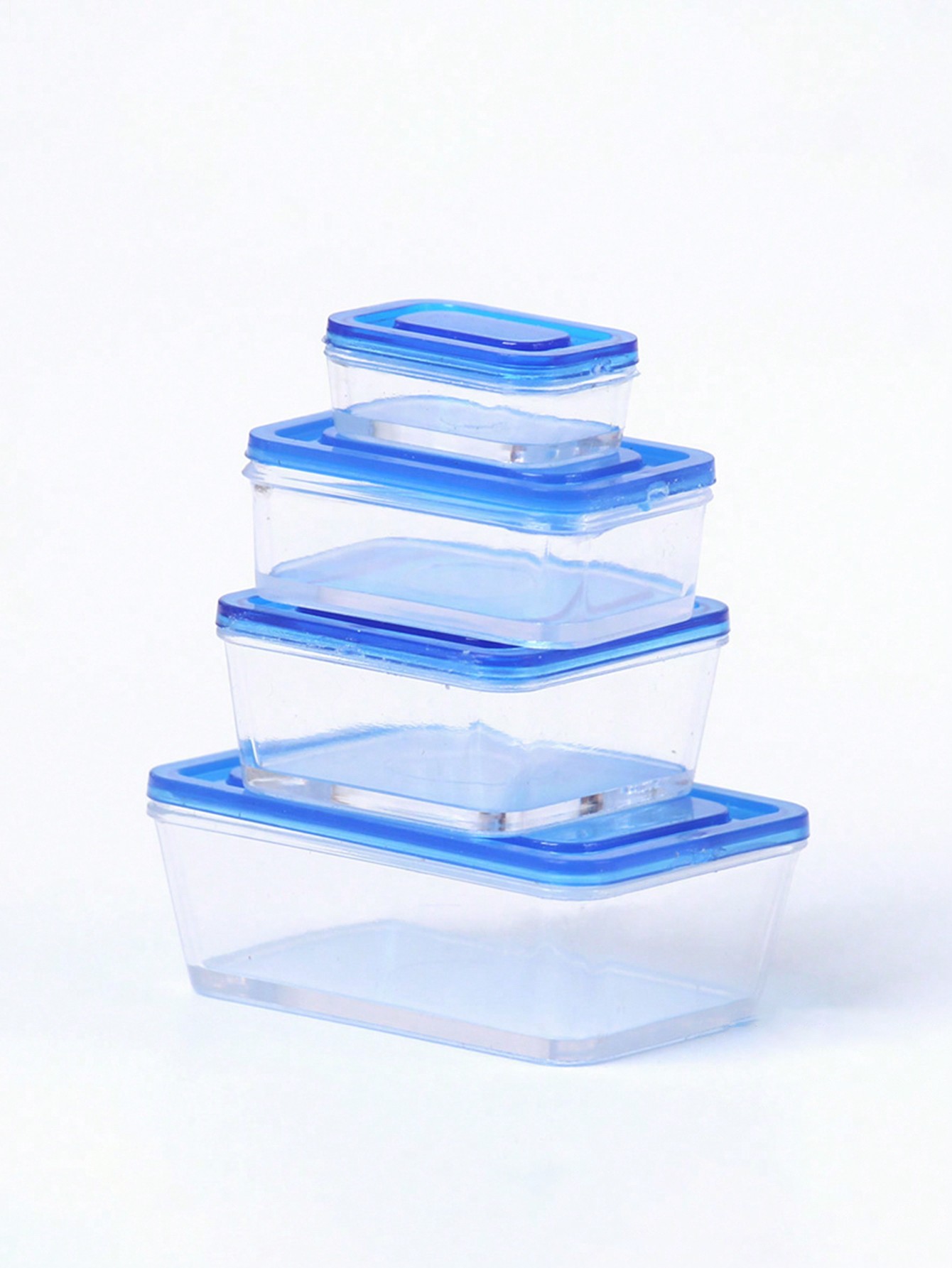 한 패키지 미니 사각형 수납함 세트 - 인형의 집 주방 - Food Storage For 리뷰 및 가격