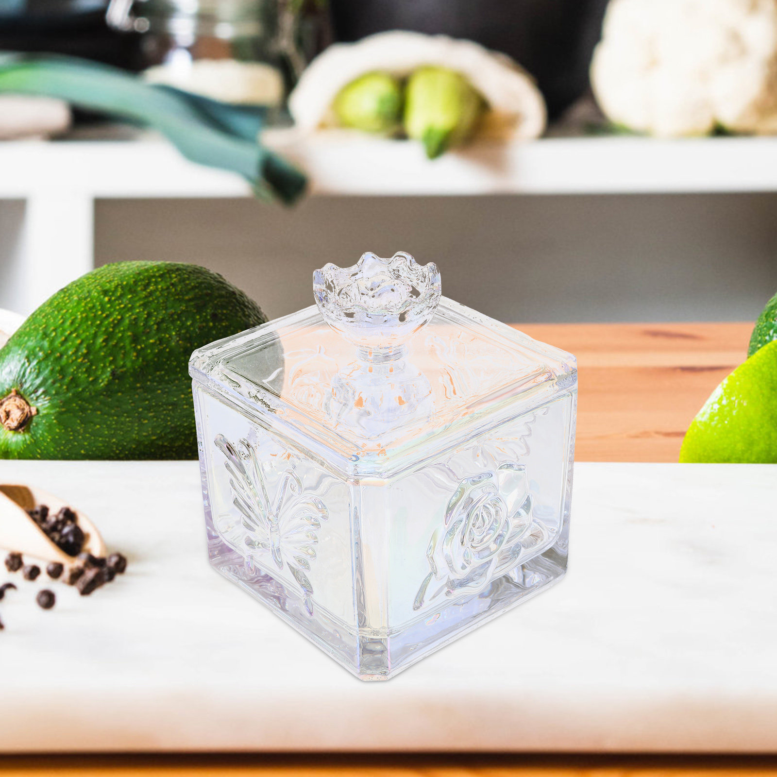 유리 식품 저장 용기, 밀폐 뚜껑 포함, 대용량 투명  - Food Storage Glass Containers Large 리뷰 및 가격