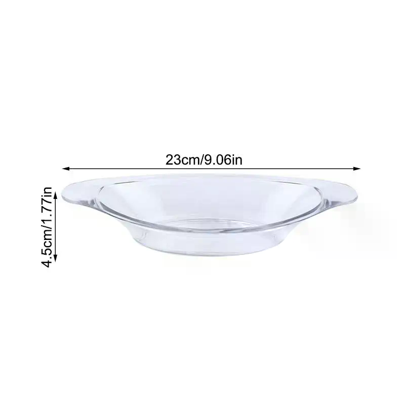 바나나 스플릿 볼 아크릴 서빙 접시 음식 보관 용기 선 - Food Storage Acrylic Containers 리뷰 및 가격